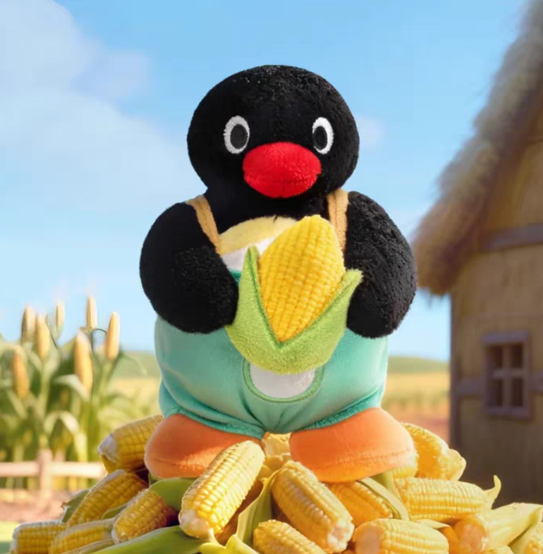 Pingu Happy Farm Plush toy doll