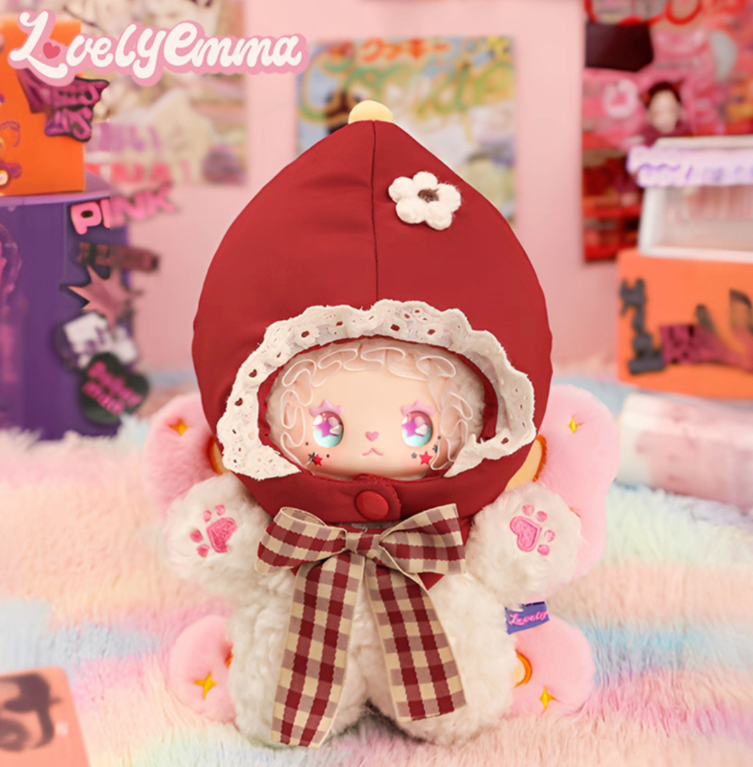 LOVELY EMMA Punk Era Plush toy doll