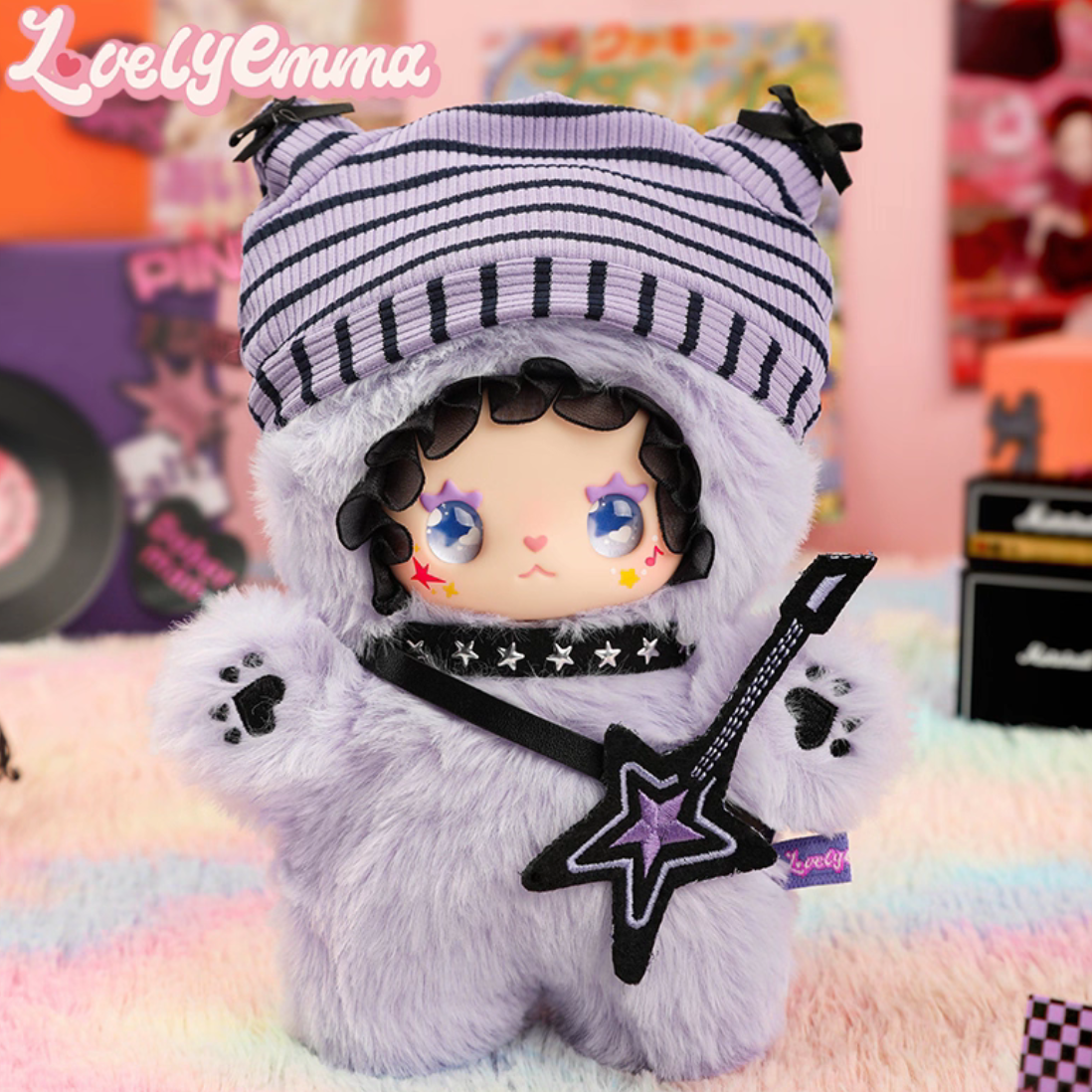 LOVELY EMMA Punk Era Plush toy doll