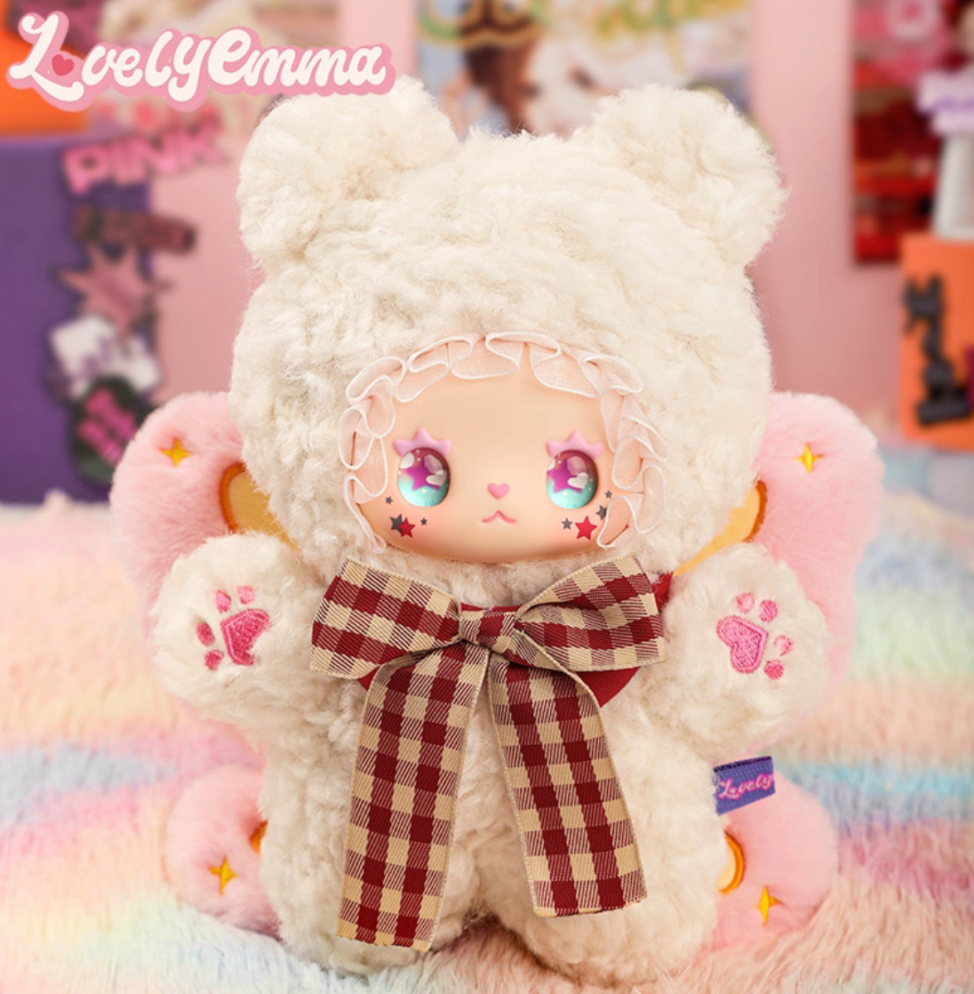 LOVELY EMMA Punk Era Plush toy doll