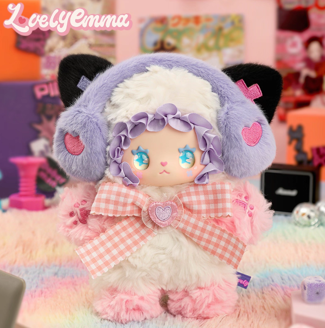 LOVELY EMMA Punk Era Plush toy doll