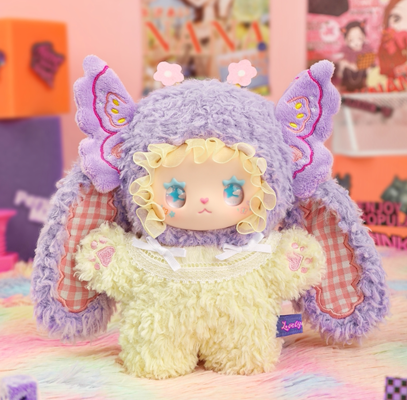 LOVELY EMMA Punk Era Plush toy doll
