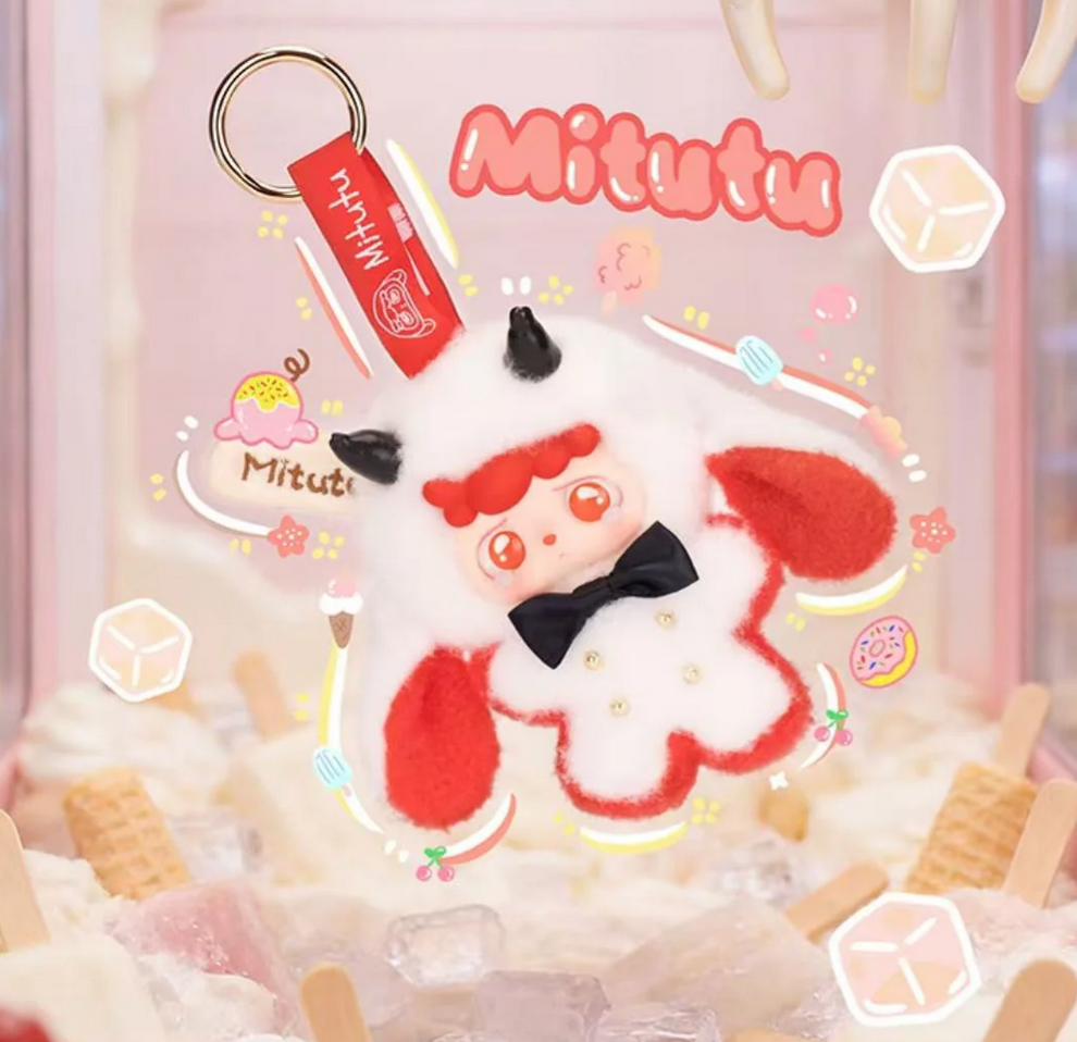 Mitutu Hulala Cream Lolly Popscle Plush toy doll