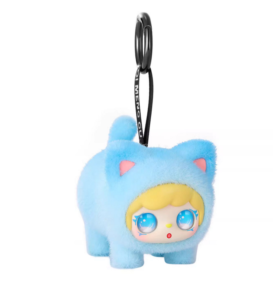 Yoyo Cheese Cat Fuzzy Keychain toy doll