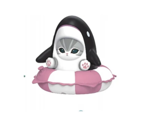 Mofusand Swimming Ring Bean toy doll