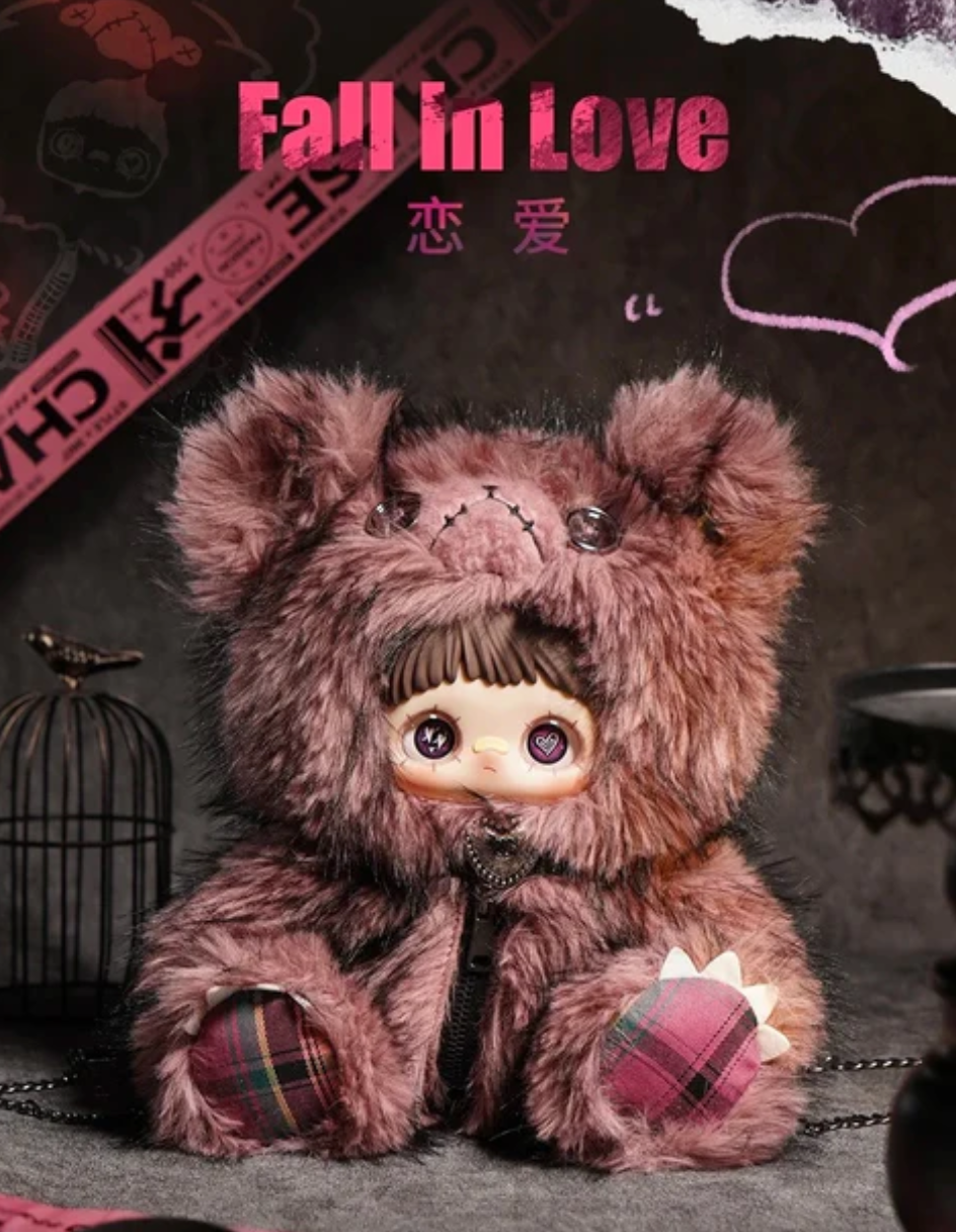 MAYMEI 400% Rebel Doll Backpack Plush toy doll