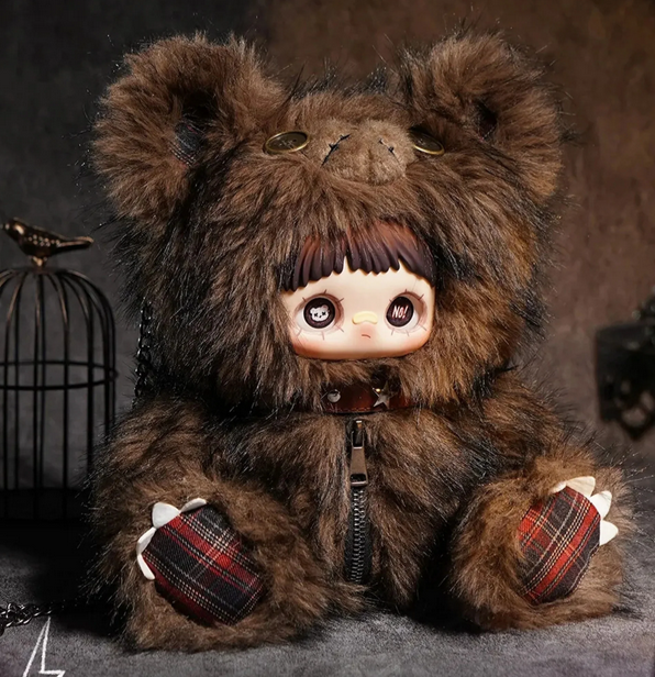 MAYMEI 400% Rebel Doll Backpack Plush toy doll