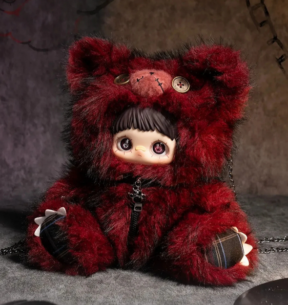 MAYMEI 400% Rebel Doll Backpack Plush toy doll