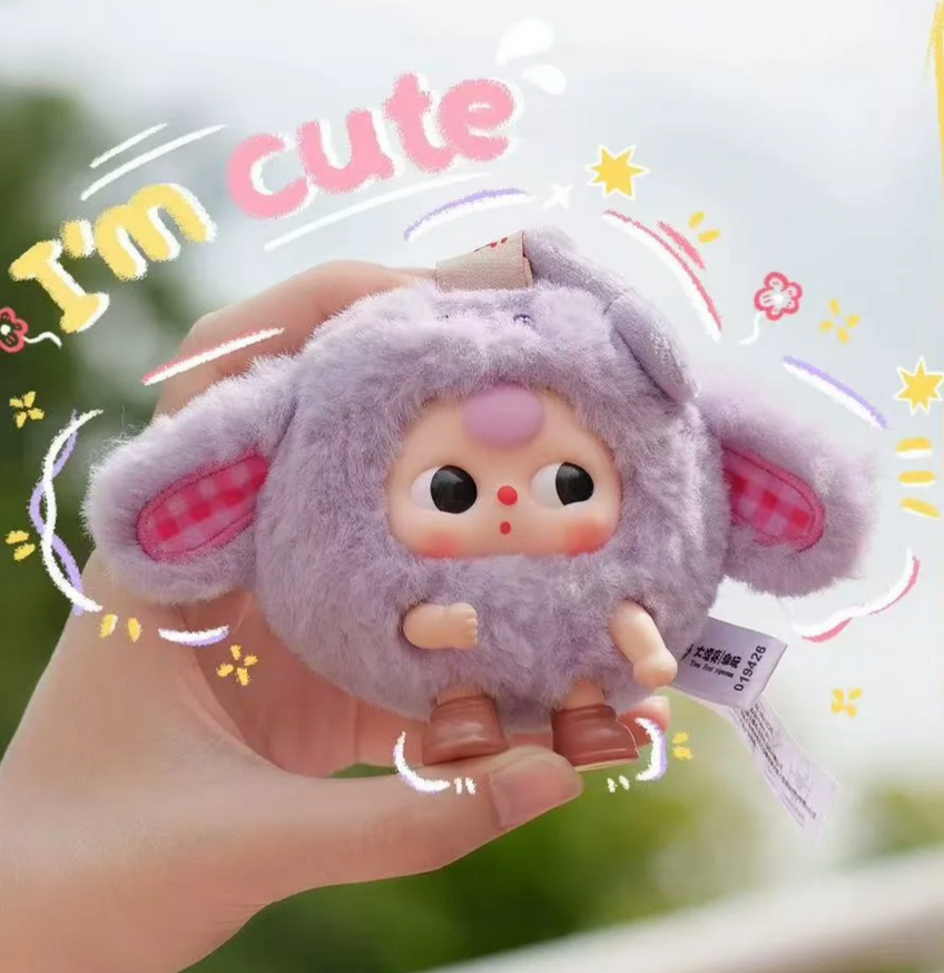 Baby Three Round Beast Plush toy doll