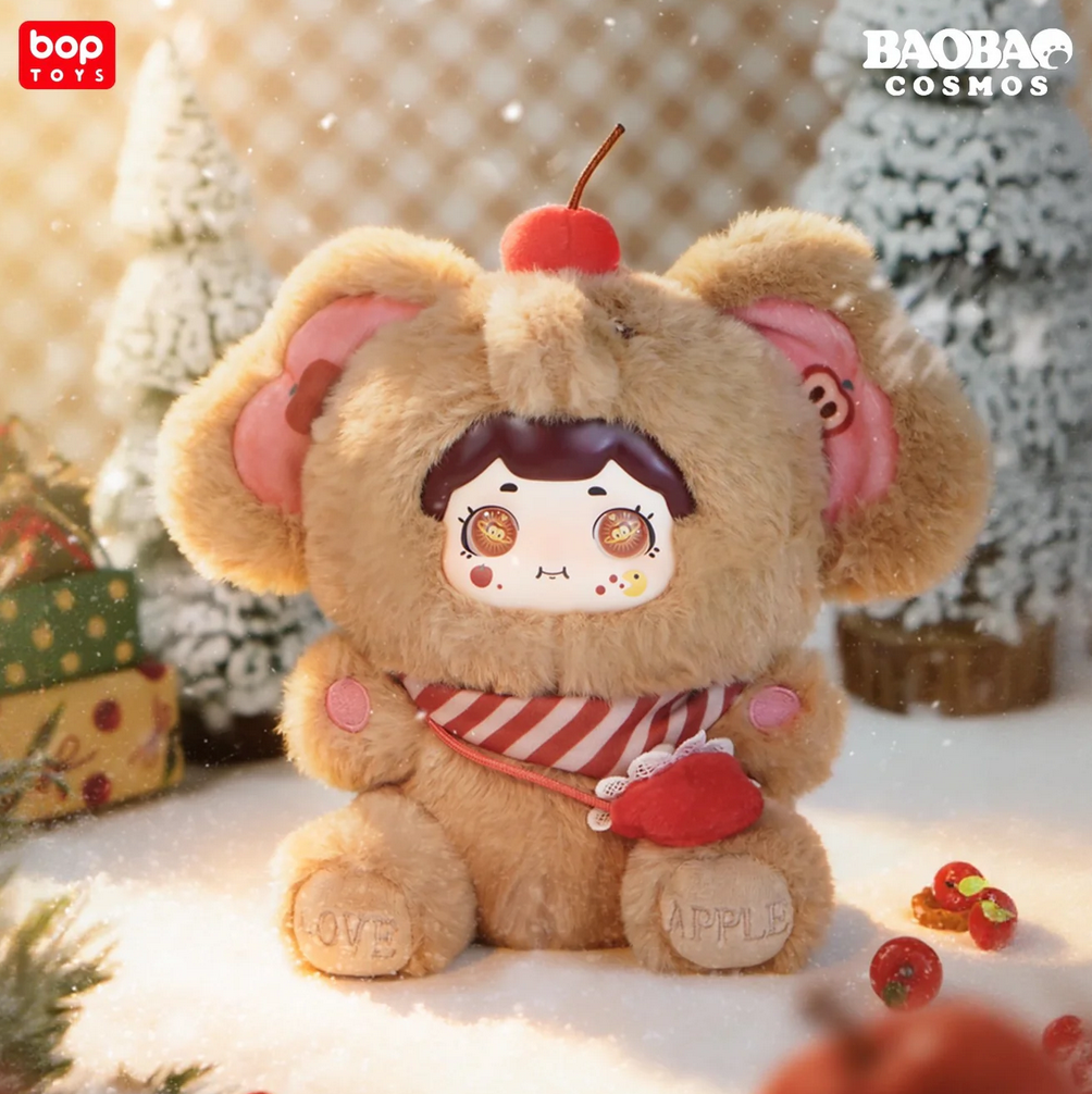 BAOBAO Cute Fluffy Plush toy doll