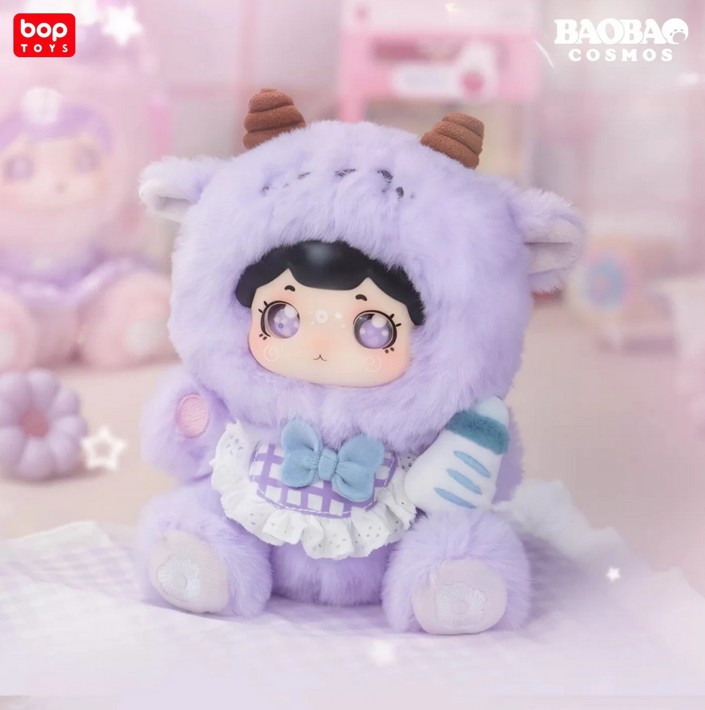 BAOBAO Cute Fluffy Plush toy doll