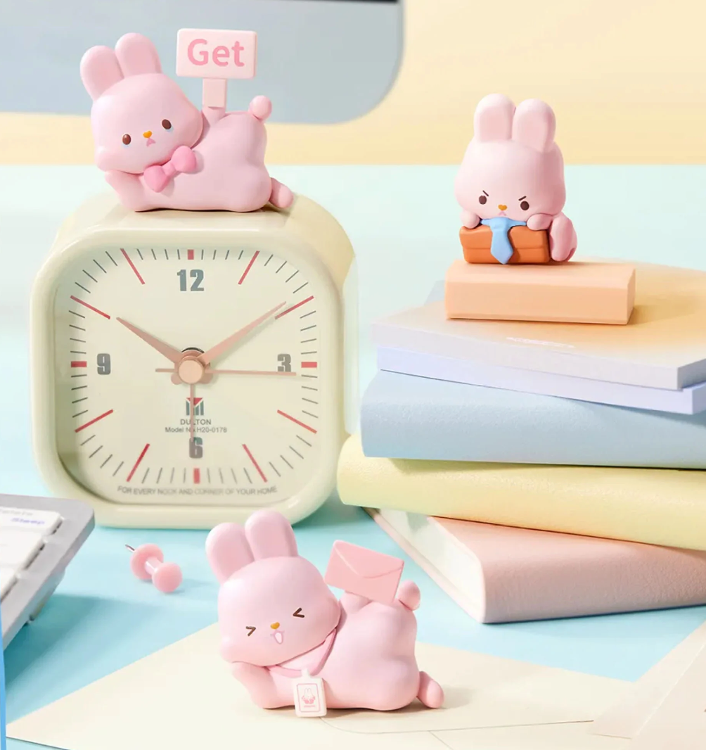 MOMO BUNNY 24H Life Diary Bean toy doll