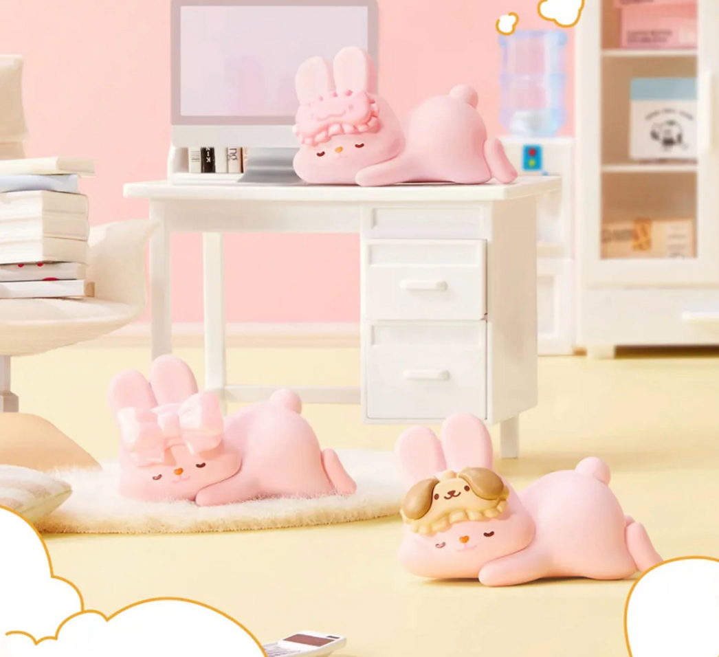 MOMO BUNNY 24H Life Diary Bean toy doll