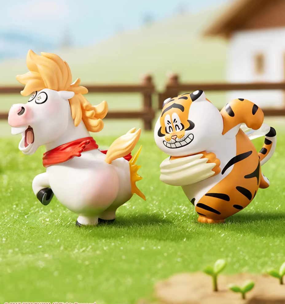 The Fat Tiger The Real Crazy Horse Figure toy doll
