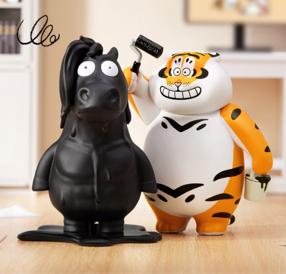 The Fat Tiger The Real Crazy Horse Figure toy doll