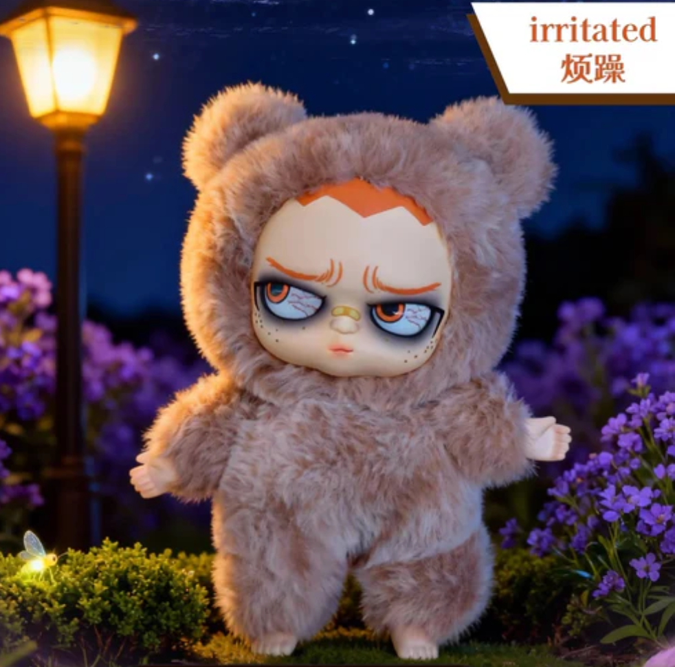 Grouchito stays up late Plush Toy Doll