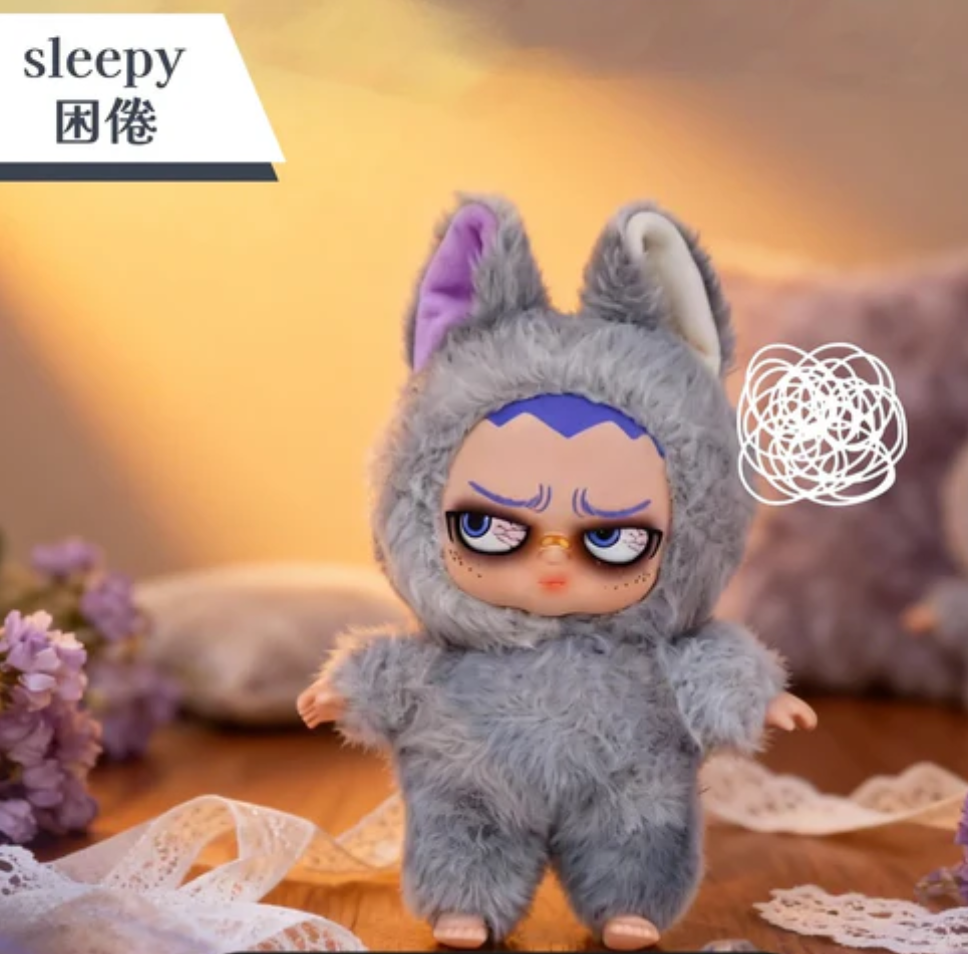 Grouchito stays up late Plush Toy Doll