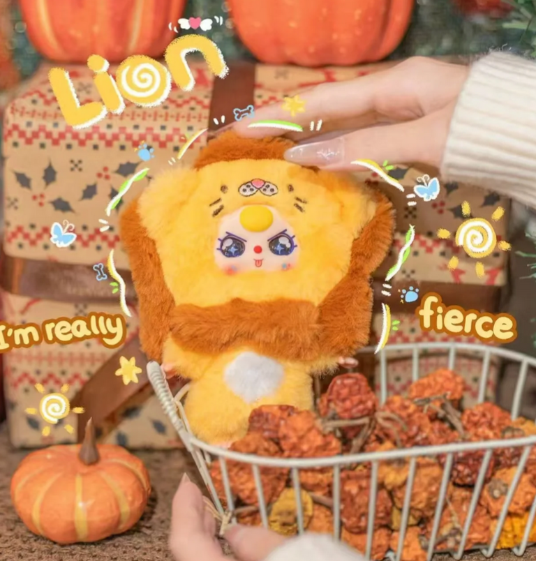 Baby Three Mini Animal World Plush toy doll