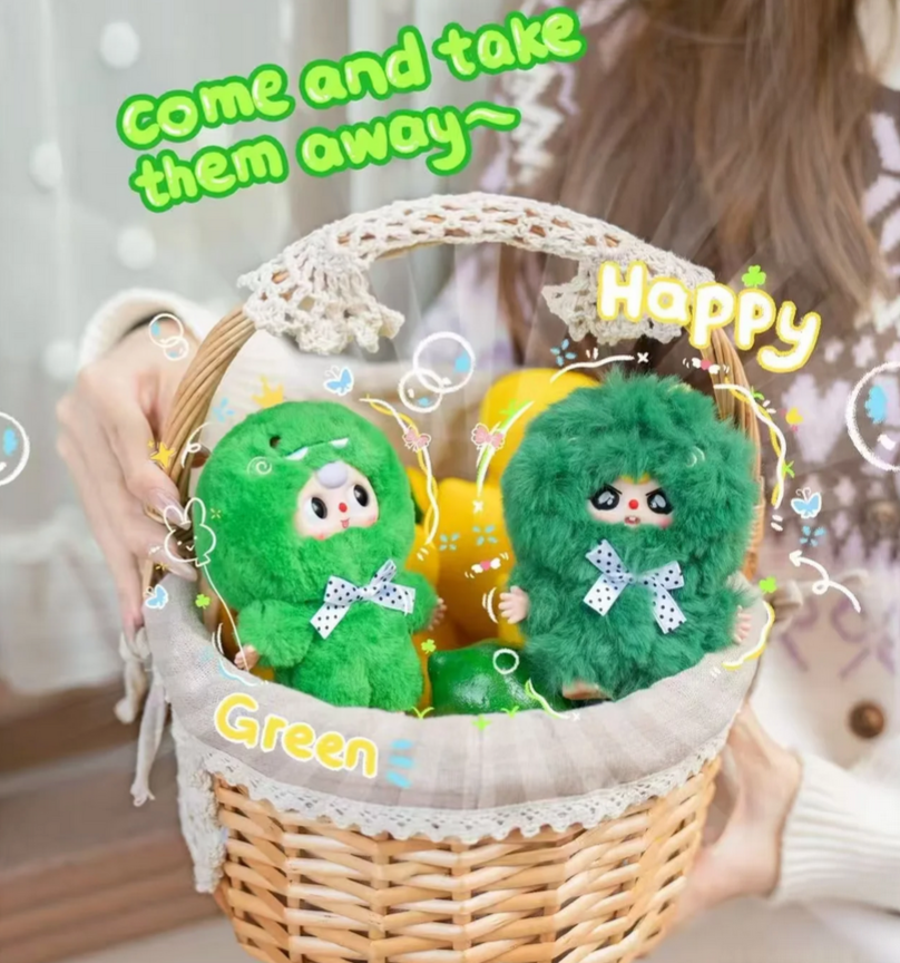 Baby Three Mini Animal World Plush toy doll