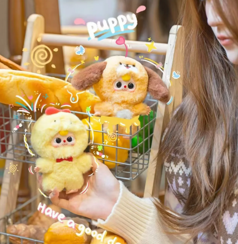 Baby Three Mini Animal World Plush toy doll