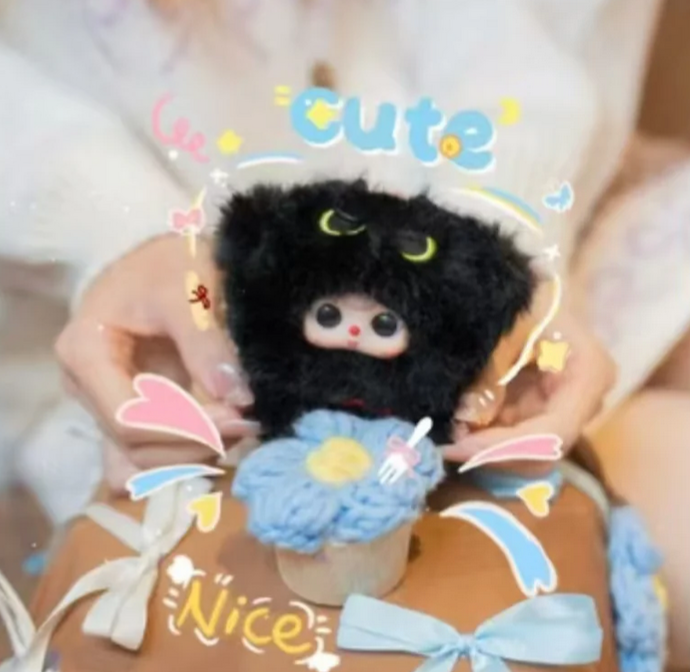 Baby Three Mini Animal World Plush toy doll