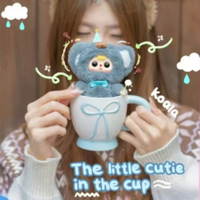 Baby Three Mini Animal World Plush toy doll