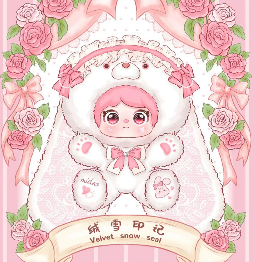 MIELNO 800% Meow Rabbit Diary Plush toy doll