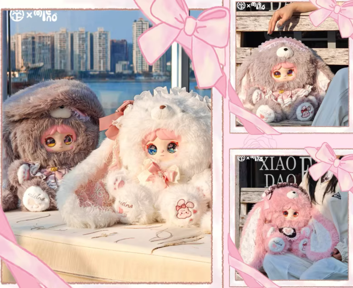 MIELNO 800% Meow Rabbit Diary Plush toy doll