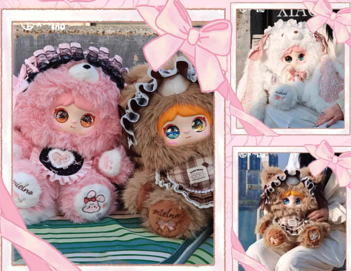 MIELNO 800% Meow Rabbit Diary Plush toy doll