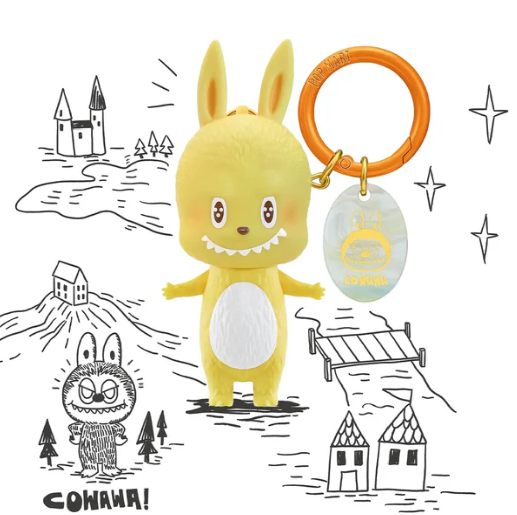 THE MONSTERS Labubu 10th Anniversary Figures Keychain toy doll