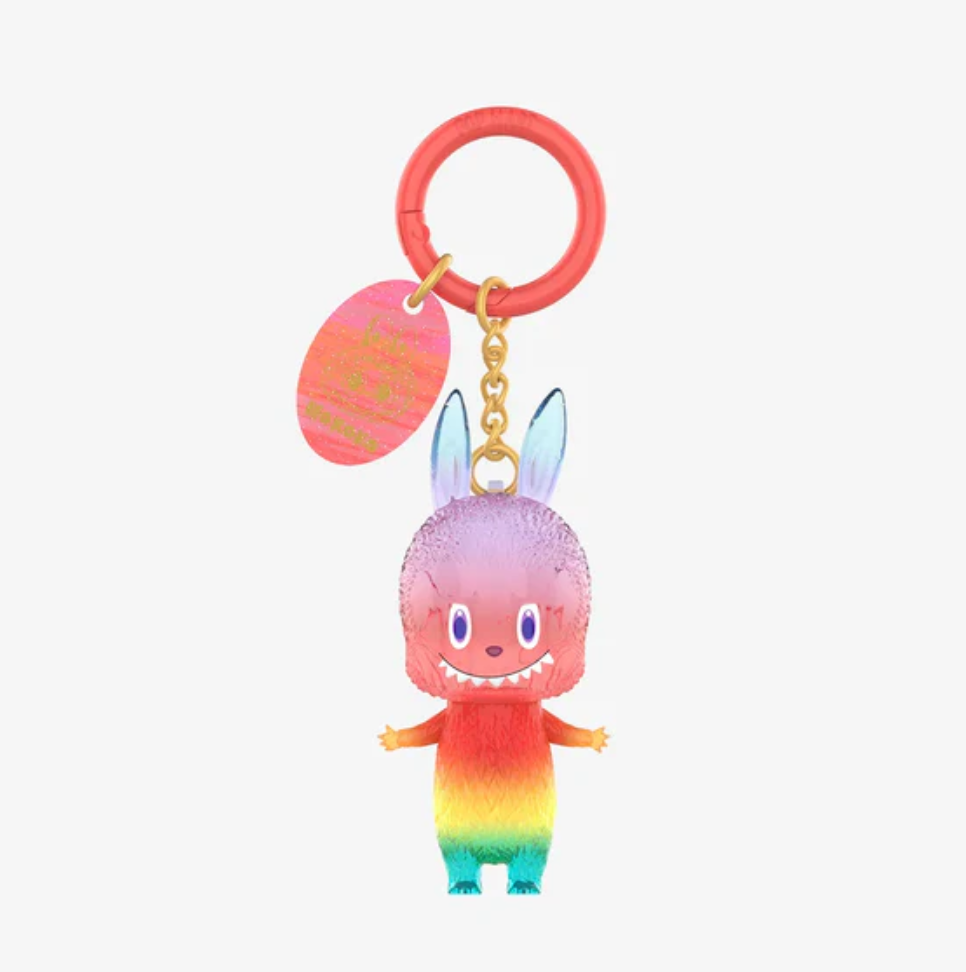 THE MONSTERS Labubu 10th Anniversary Figures Keychain toy doll