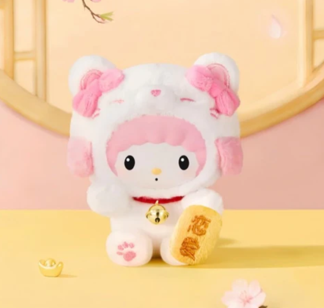 Sanrio Lucky Cat Plush toy doll