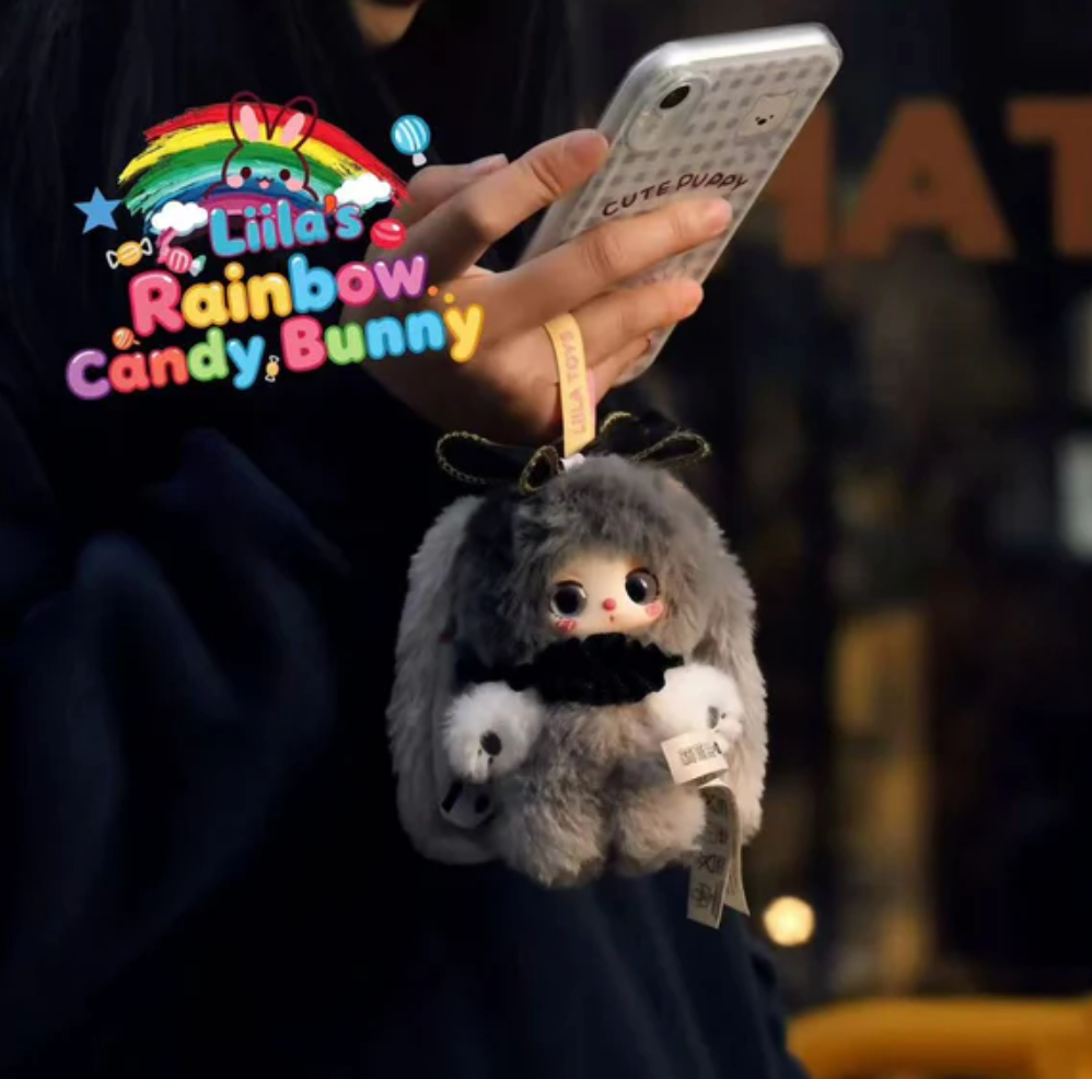 Liila's Rainbow Candy Bunny Plush toy doll
