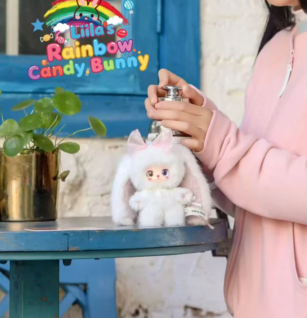 Liila's Rainbow Candy Bunny Plush toy doll