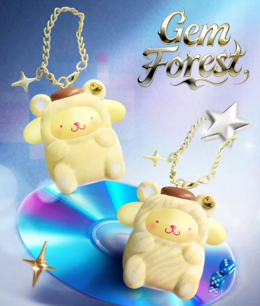Sanrio Gem Forest Keychain toy doll