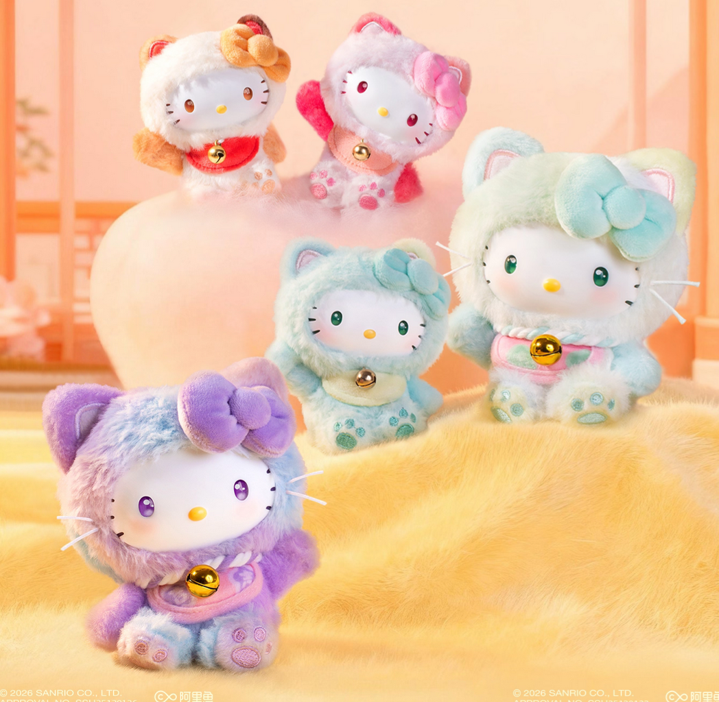Hello Kitty Lucky Cat Mini Plush toy doll