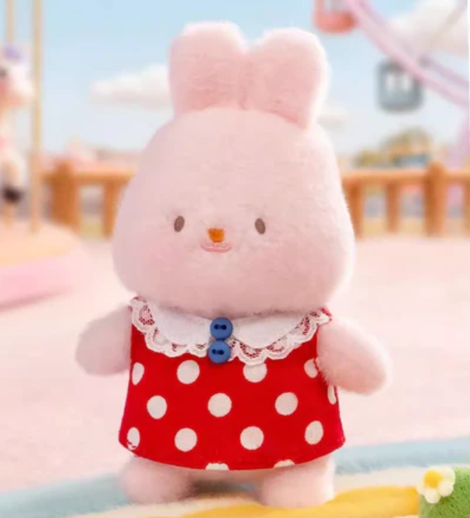 MOMO BUNNY Energetic Wardrobe Plush toy doll