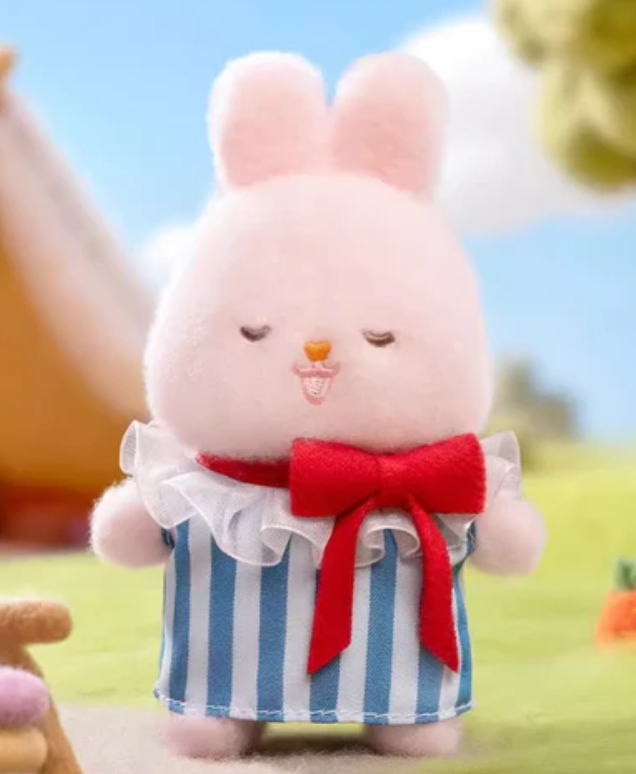 MOMO BUNNY Energetic Wardrobe Plush toy doll