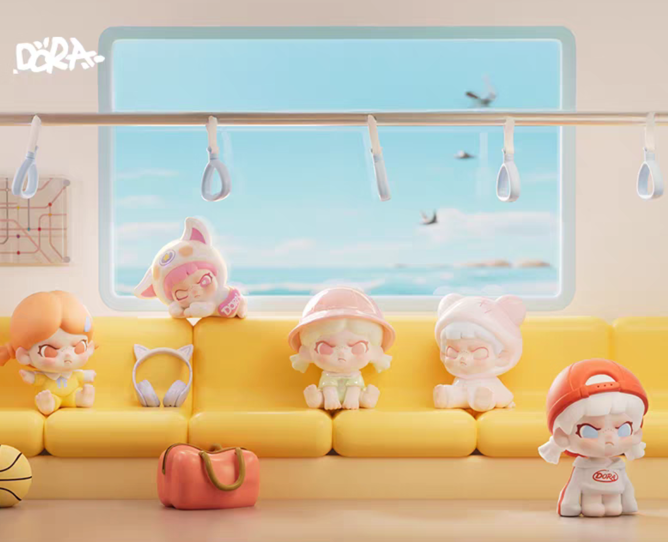 Dora Daily Outfit Swaps Bean toy doll