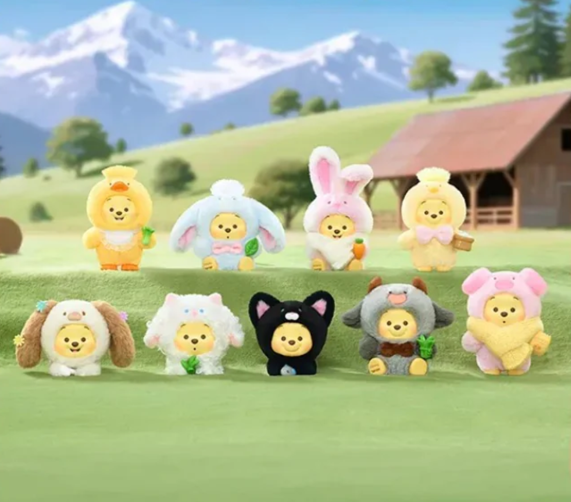 Winnie The Pooh Happy Farm Plush toy doll