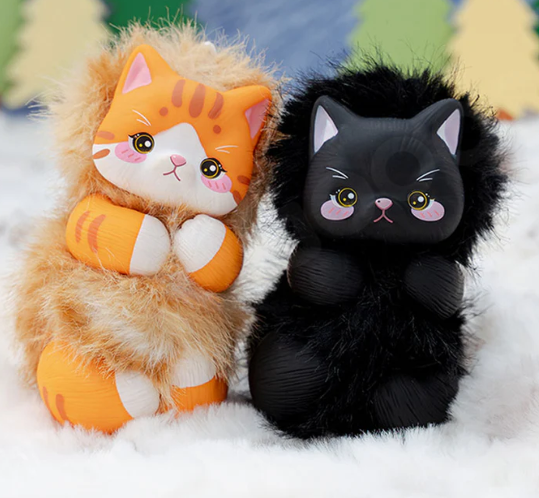 BOBOCAT Hug Cat Keychain Toy Doll