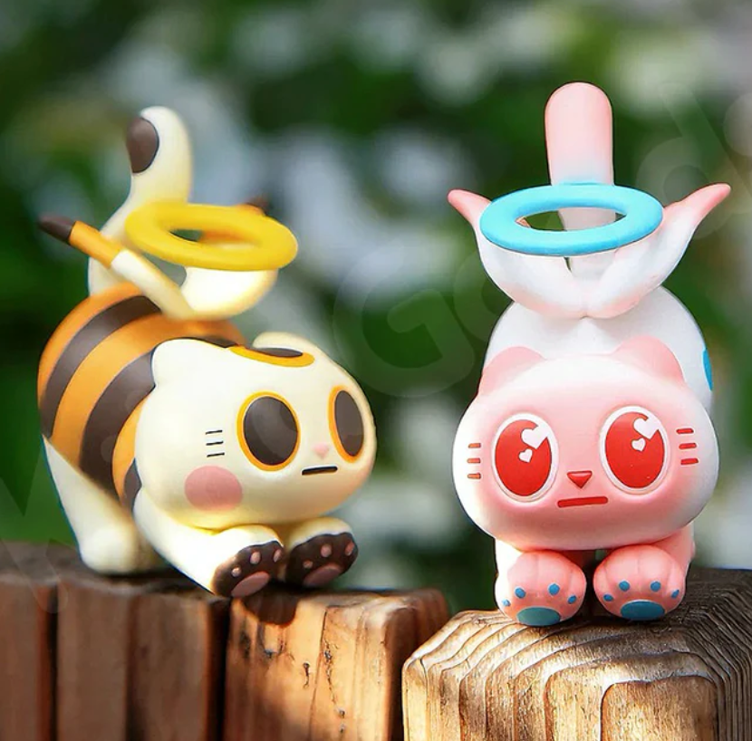 Papa Cat Figure Toy Doll