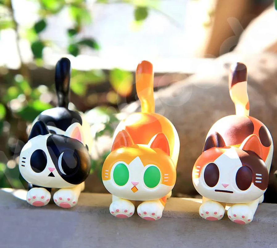 Papa Cat Figure Toy Doll