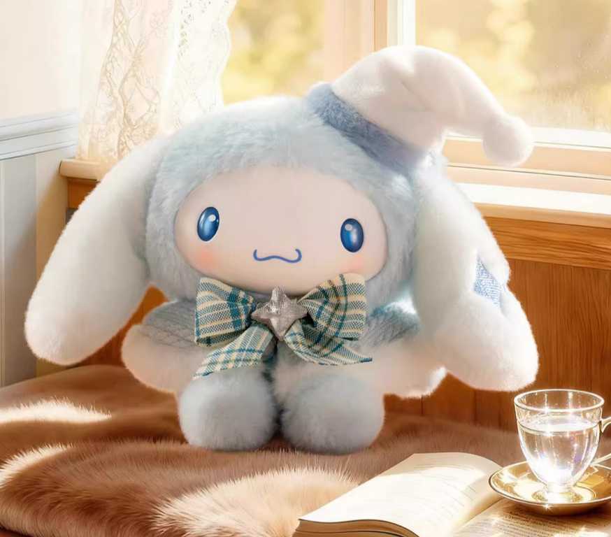 Sanrio Fluffy Cape Plush Keychain Toy Doll