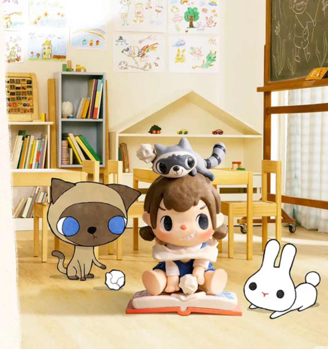 POP MART Chapter 1 – Merodi After School Figure Toy Doll