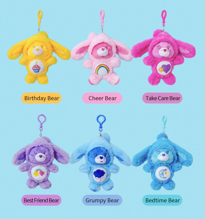 Care Bear Floppy Ear Bunny Plush Toy Doll