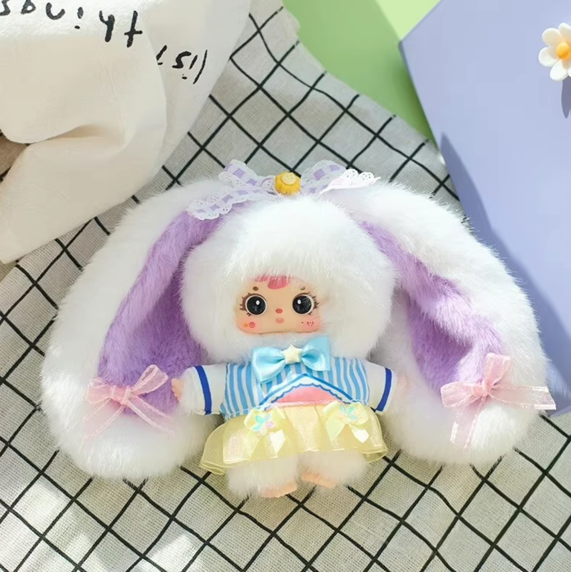 Samuel Flower Field Bunny Plush Toy Doll