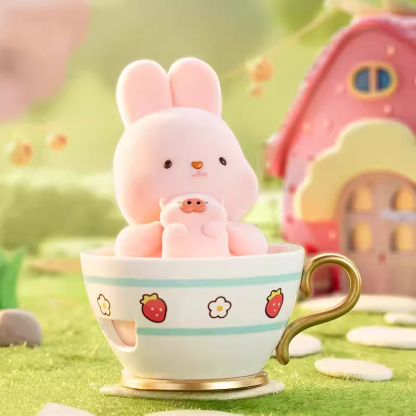 Momo Bunny Strawberry Town Figure Toy Doll