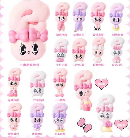 Esther Bunny Little Vlog Bean Bunny Face Toy Doll