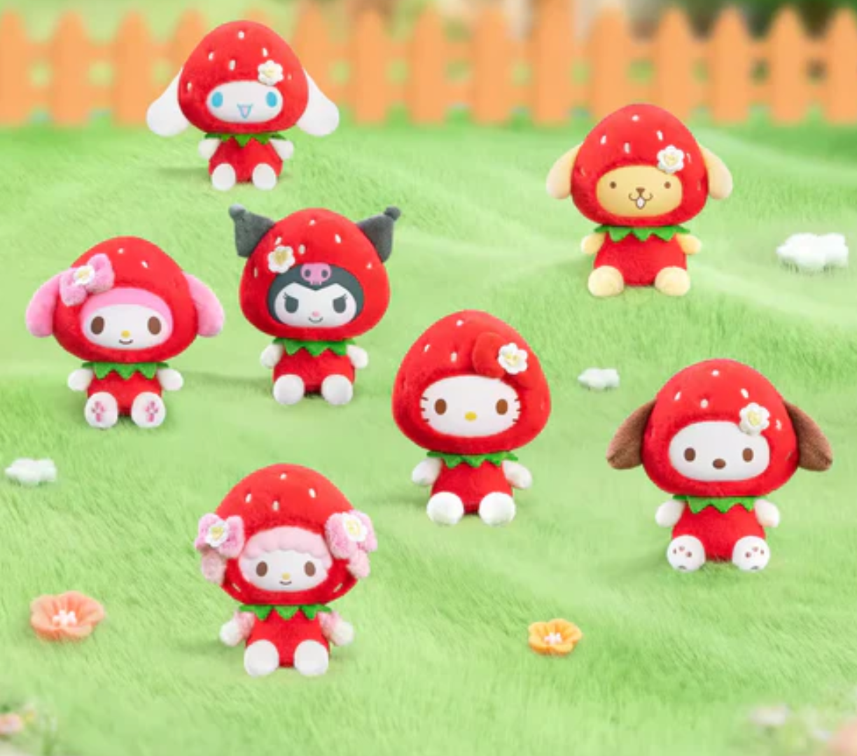 Sanrio Sweet Strawberry Plush Toy Doll